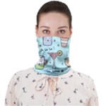 Drinks Cocktails Doodle Coffee Face Covering Bandana (Adult)