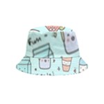 Drinks Cocktails Doodle Coffee Bucket Hat (Kids)