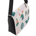 Flap Closure Messenger Bag (S) 
