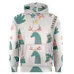 Reindeer Stars Socks Stick Men s Core Hoodie