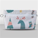 Reindeer Stars Socks Stick Handbag Organizer
