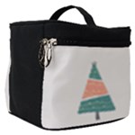 Reindeer Stars Socks Stick Make Up Travel Bag (Small)