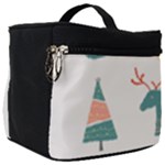 Reindeer Stars Socks Stick Make Up Travel Bag (Big)