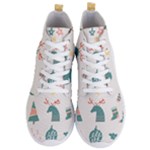 Reindeer Stars Socks Stick Men s Lightweight High Top Sneakers