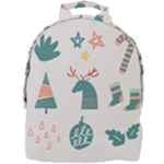 Reindeer Stars Socks Stick Mini Full Print Backpack
