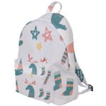 Reindeer Stars Socks Stick The Plain Backpack