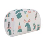 Reindeer Stars Socks Stick Make Up Case (Small)