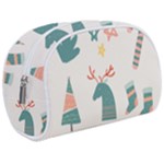 Reindeer Stars Socks Stick Make Up Case (Medium)