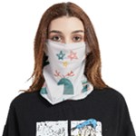 Reindeer Stars Socks Stick Face Covering Bandana (Two Sides)