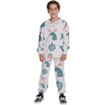 Reindeer Stars Socks Stick Kids  Sweatshirt set
