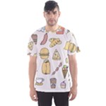 Dinner Meal Food Snack Fast Food Men s Sport Mesh T-Shirt
