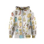 Dinner Meal Food Snack Fast Food Kids  Zipper Hoodie