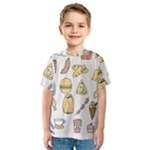 Dinner Meal Food Snack Fast Food Kids  Sport Mesh T-Shirt