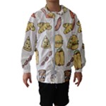 Dinner Meal Food Snack Fast Food Kids  Hooded Windbreaker