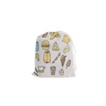 Dinner Meal Food Snack Fast Food Drawstring Pouch (XS)