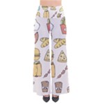 Dinner Meal Food Snack Fast Food So Vintage Palazzo Pants