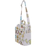 Dinner Meal Food Snack Fast Food Crossbody Day Bag