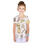 Dinner Meal Food Snack Fast Food Kids  One Piece T-Shirt