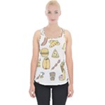 Dinner Meal Food Snack Fast Food Piece Up Tank Top