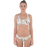 Dinner Meal Food Snack Fast Food Cross Back Hipster Bikini Set