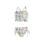 Dinner Meal Food Snack Fast Food Girls  Tankini Swimsuit