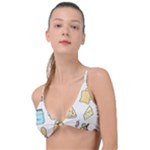 Dinner Meal Food Snack Fast Food Knot Up Bikini Top