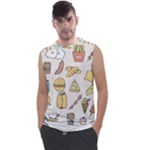 Dinner Meal Food Snack Fast Food Men s Regular Tank Top