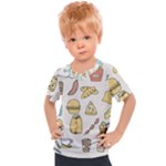 Dinner Meal Food Snack Fast Food Kids  Sports T-Shirt
