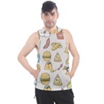 Dinner Meal Food Snack Fast Food Men s Sleeveless Hoodie