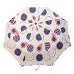 Fruits Halves Pattern Design Folding Umbrellas