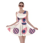 Fruits Halves Pattern Design Skater Dress