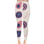 Fruits Halves Pattern Design Everyday Leggings 
