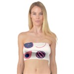 Fruits Halves Pattern Design Bandeau Top