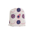 Fruits Halves Pattern Design Drawstring Pouch (Medium)