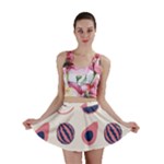 Fruits Halves Pattern Design Mini Skirt