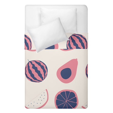 Fruits Halves Pattern Design Duvet Cover Double Side (Single Size) from ArtsNow.com