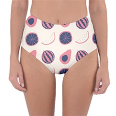 Reversible High-Waist Bikini Bottoms 