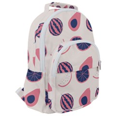 Rounded Multi Pocket Backpack 