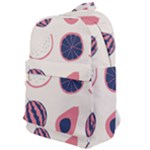 Fruits Halves Pattern Design Classic Backpack
