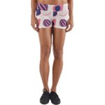 Fruits Halves Pattern Design Yoga Shorts