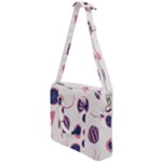 Fruits Halves Pattern Design Cross Body Office Bag