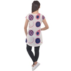 Cap Sleeve High Low Top 