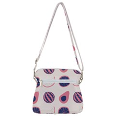 Zipper Messenger Bag 