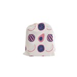 Fruits Halves Pattern Design Drawstring Pouch (XS)