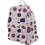 Fruits Halves Pattern Design Top Flap Backpack
