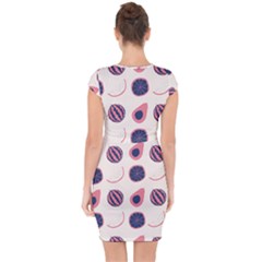 Capsleeve Drawstring Dress  