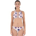 Fruits Halves Pattern Design Perfectly Cut Out Bikini Set