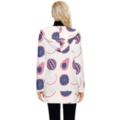 Button Up Hooded Coat  