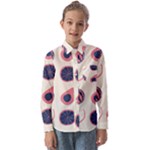 Fruits Halves Pattern Design Kids  Long Sleeve Shirt