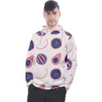 Fruits Halves Pattern Design Men s Pullover Hoodie